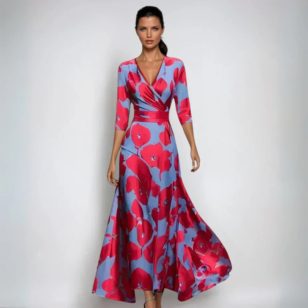 EMILIA |Elegante y versátil vestido floral