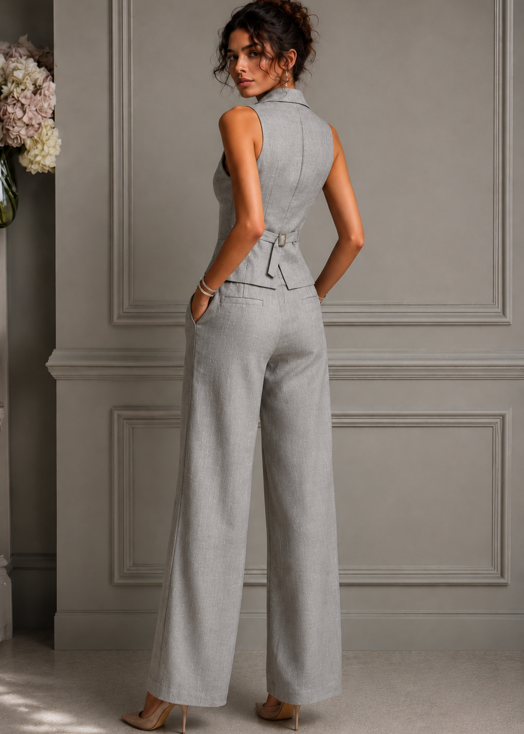 CAROL | Conjunto Impecable De Dos Piezas