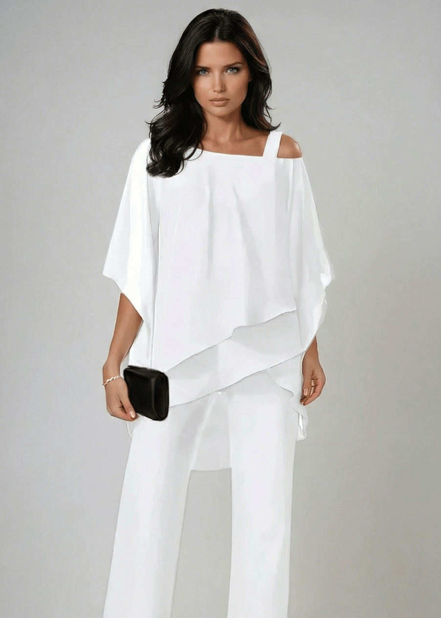 MARIELLE· Conjunto - Elegancia Fluida (2 piezas)