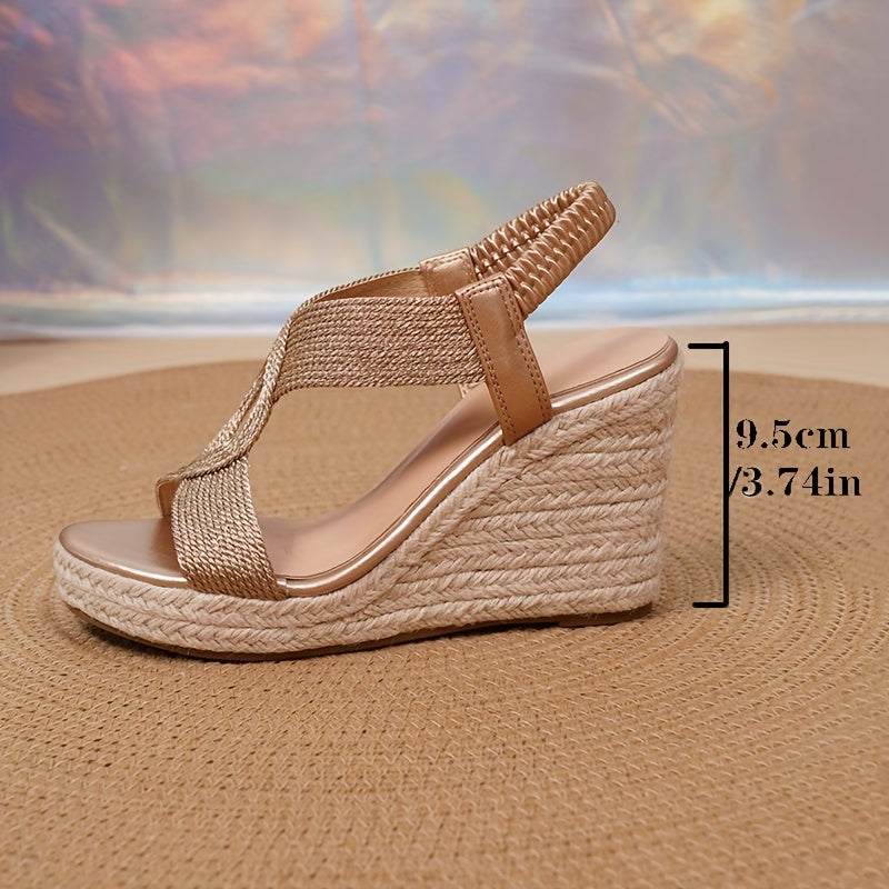 Noelle | Tacones Abiertos de Tejido