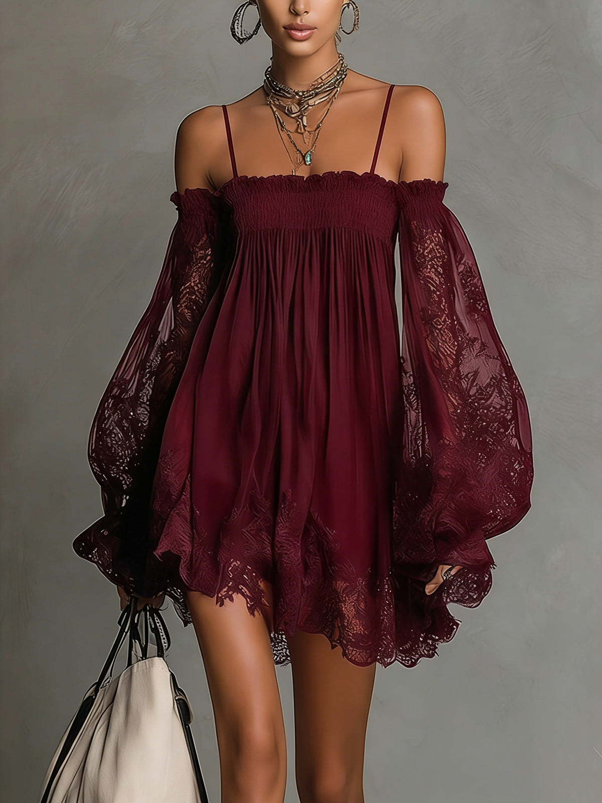 EMMA | Minivestido de gasa