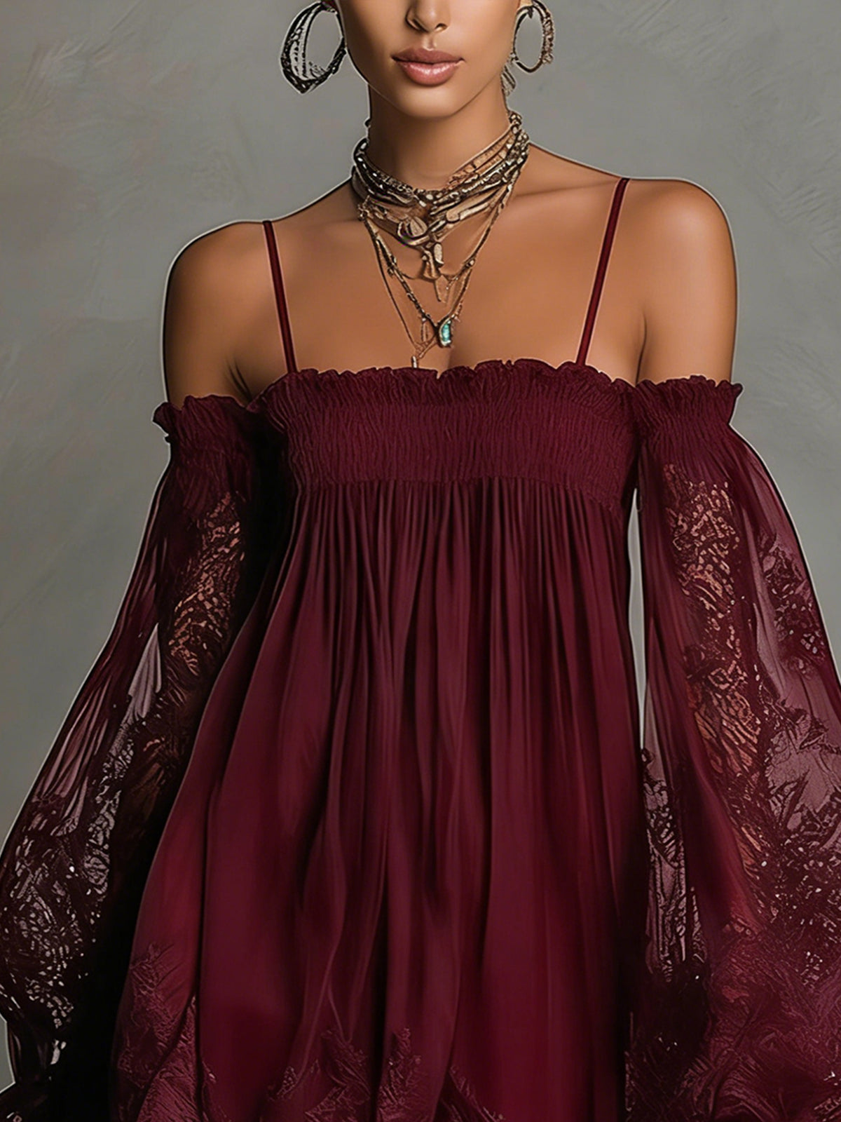 EMMA | Minivestido de gasa