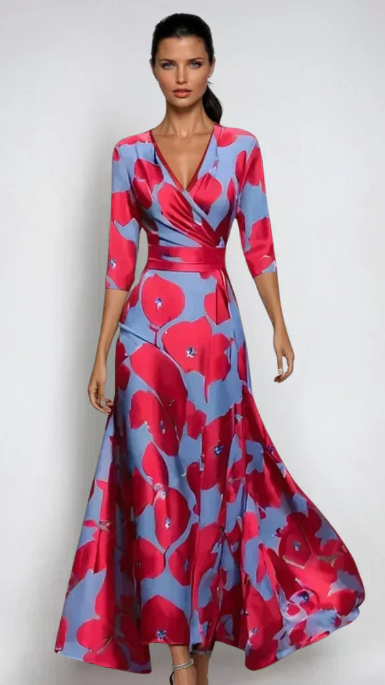 EMILIA |Elegante y versátil vestido floral