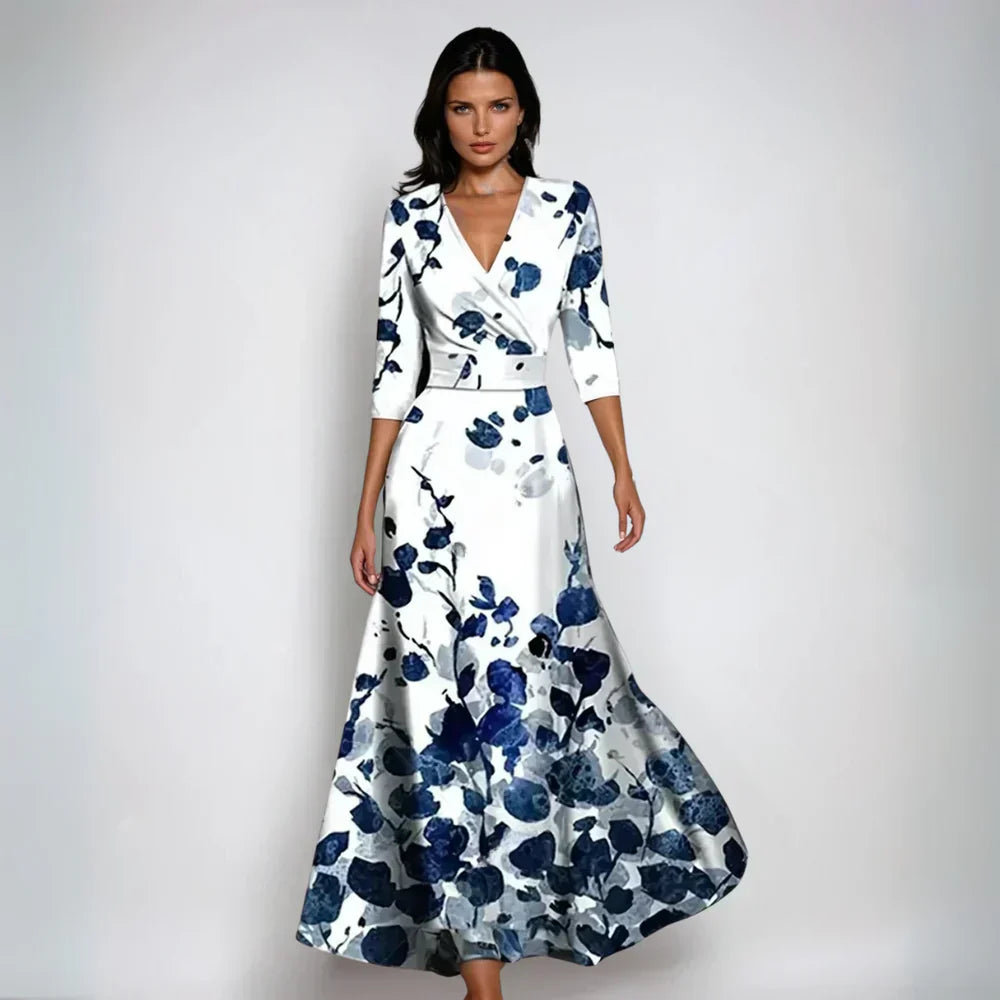 EMILIA |Elegante y versátil vestido floral