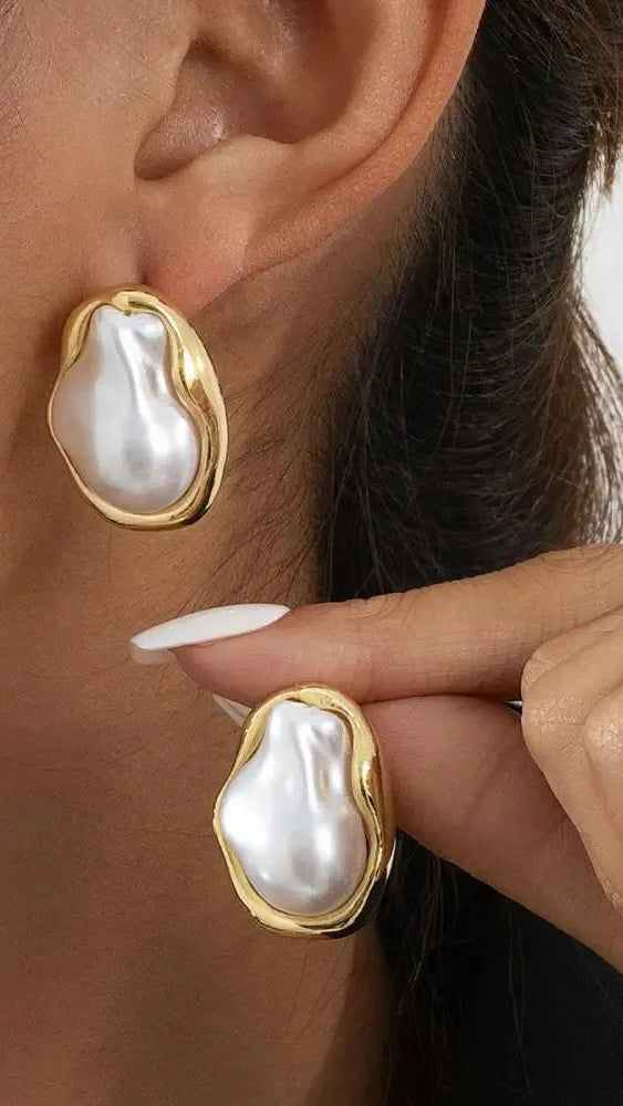 PENDIENTES PERLA