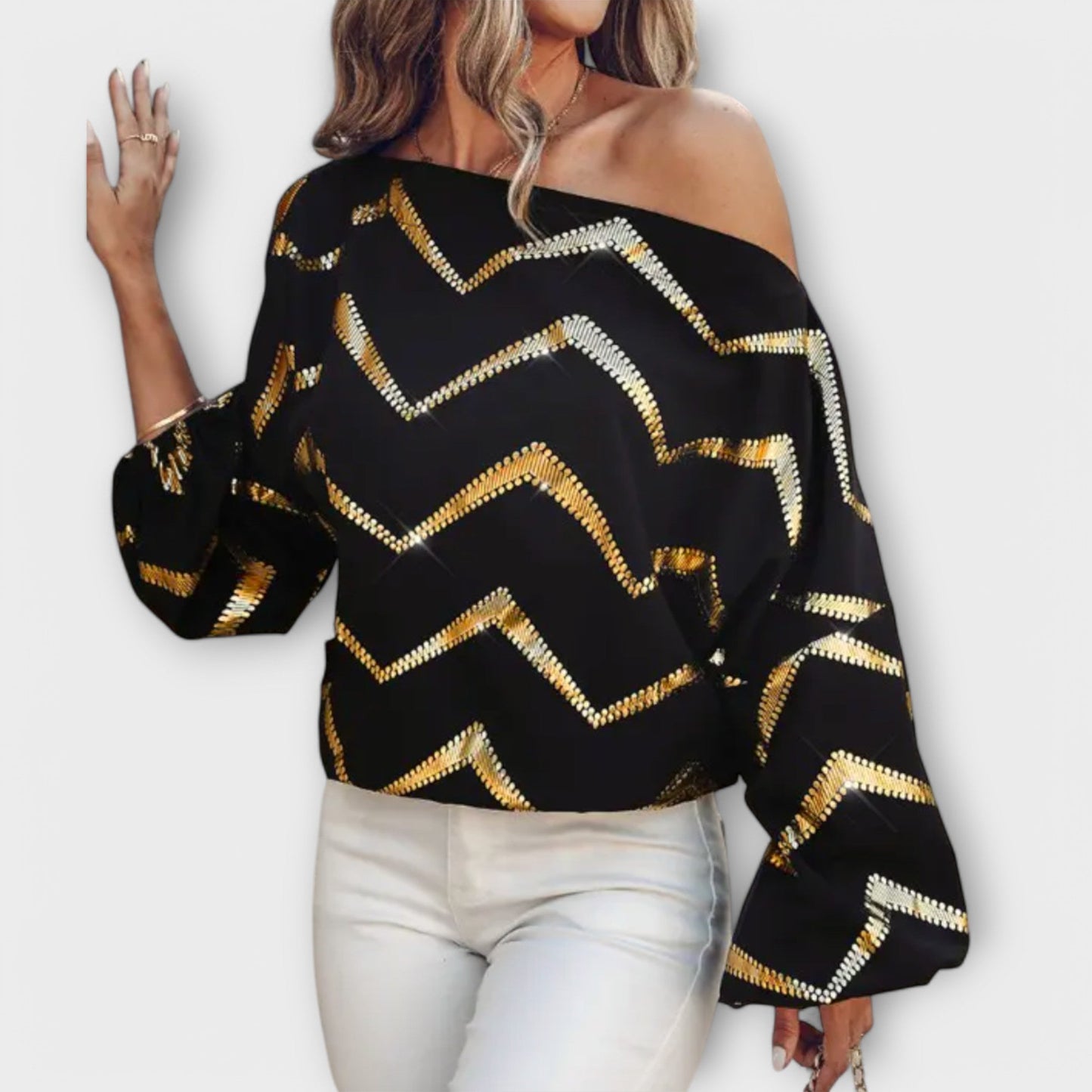 BIANCA- Blusa elegante de primavera