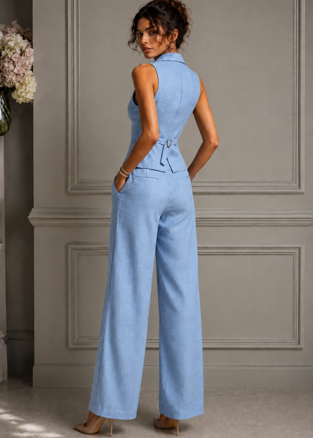 CAROL | Conjunto Impecable De Dos Piezas