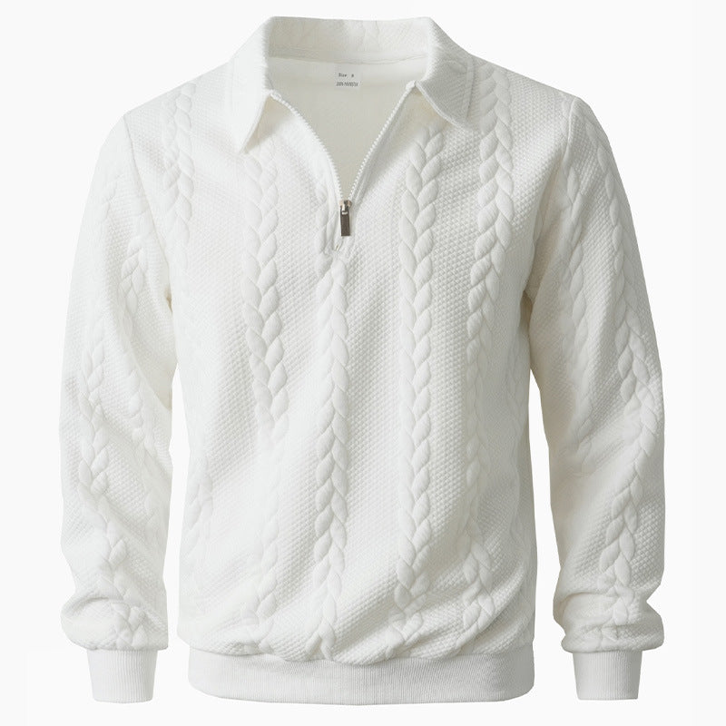 Milo |Polo Elegante con cremallera