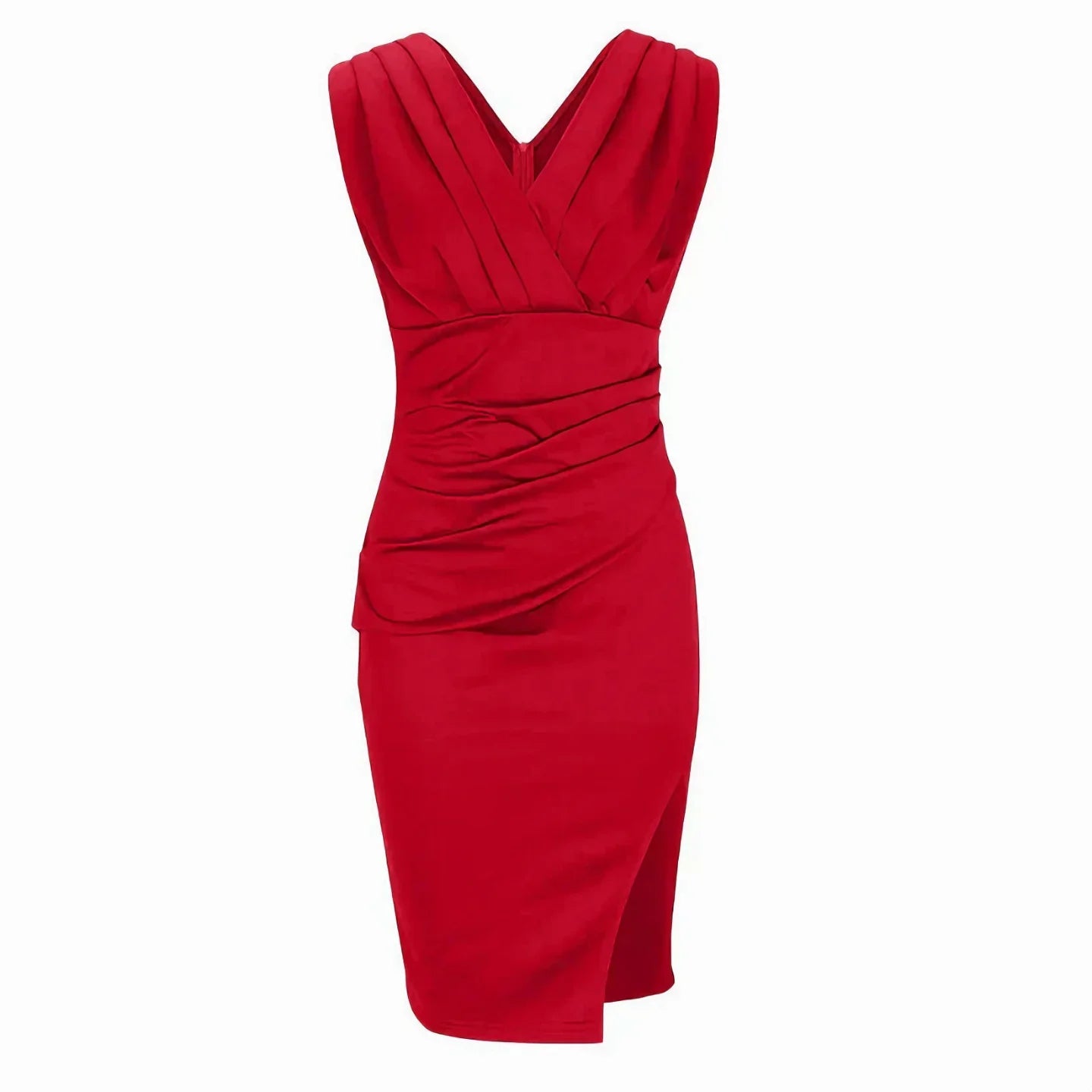 GUDRUN | Mini Vestido Elegante Cuello en V