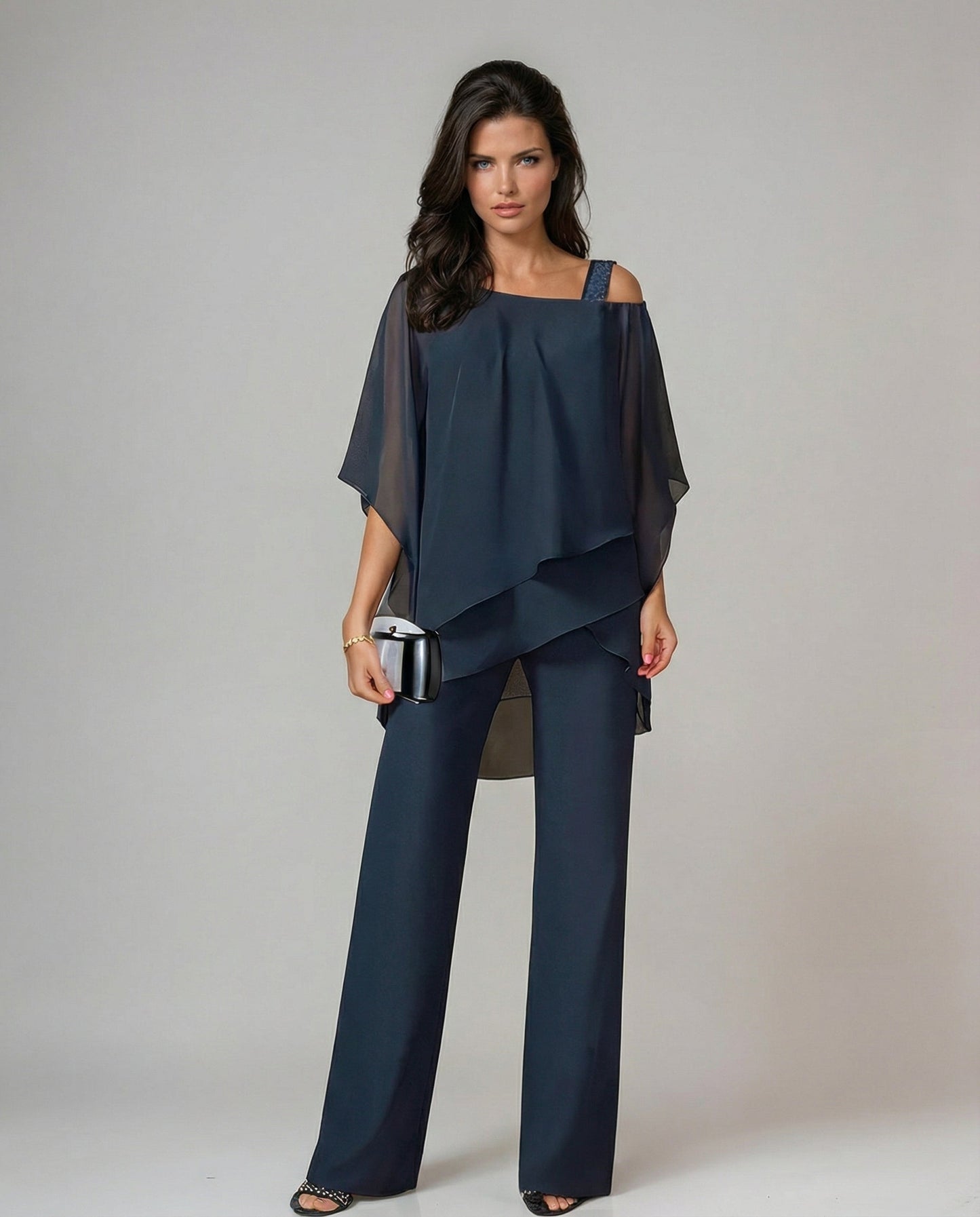 MARIELLE· Conjunto - Elegancia Fluida (2 piezas)