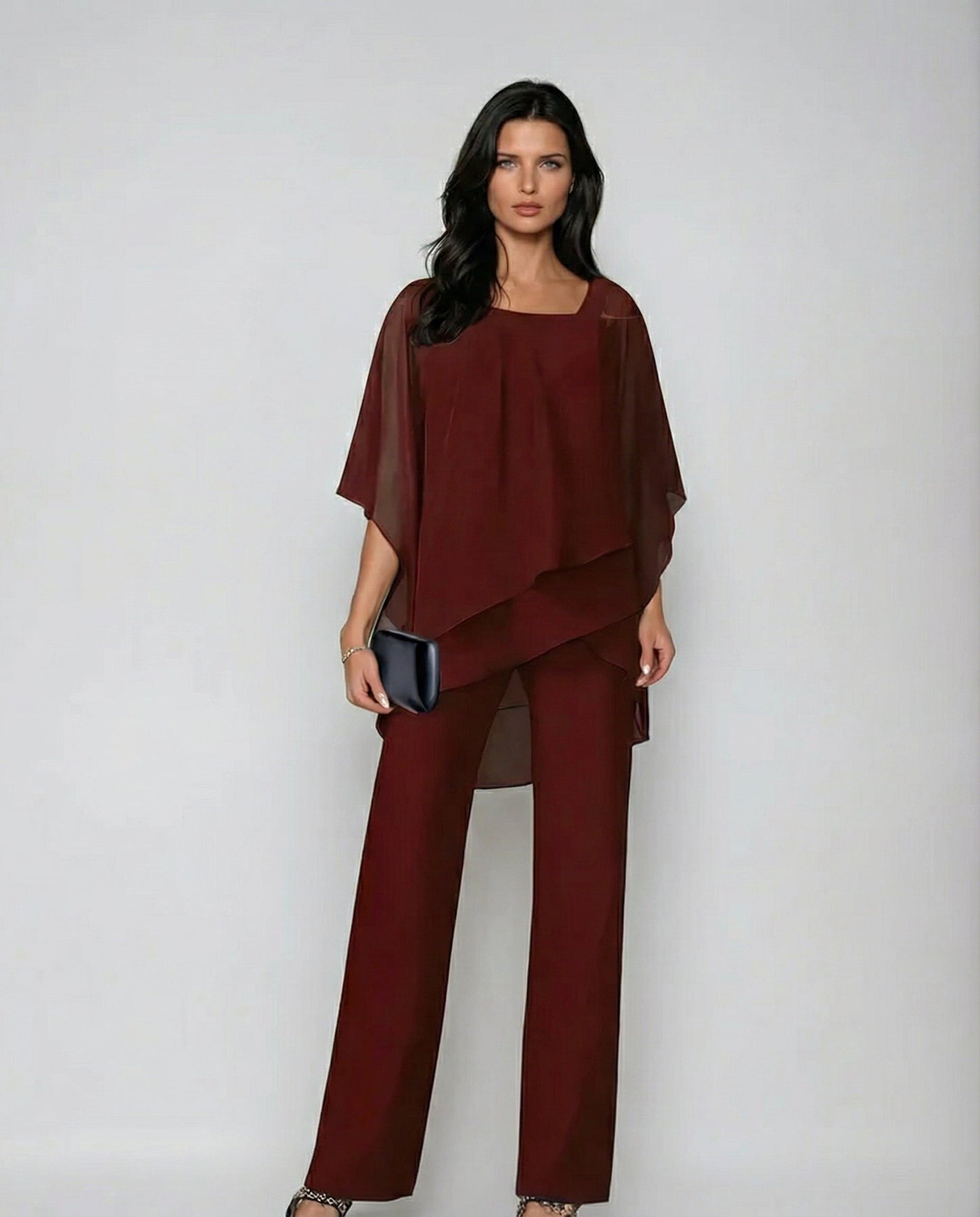 MARIELLE· Conjunto - Elegancia Fluida (2 piezas)
