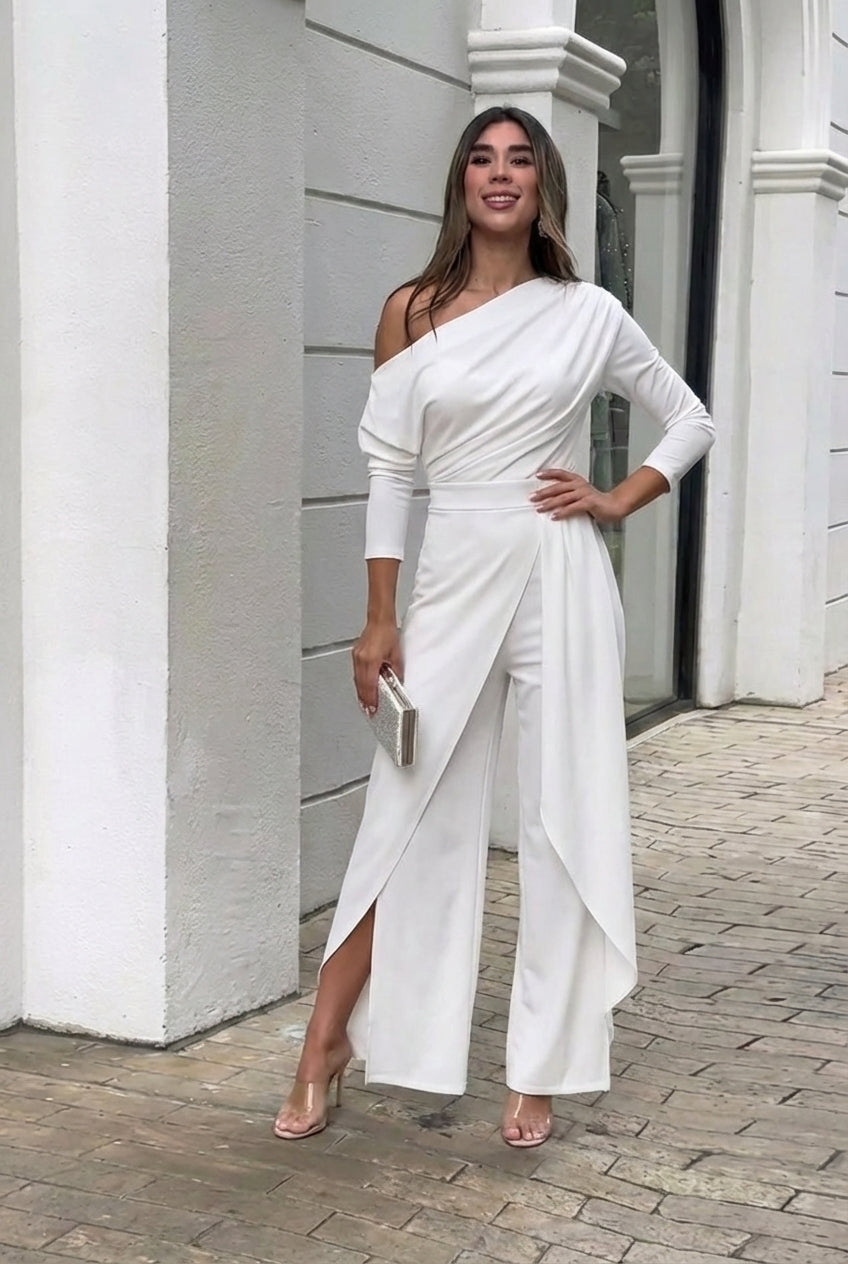 Frak | Elegante mono de un solo hombro