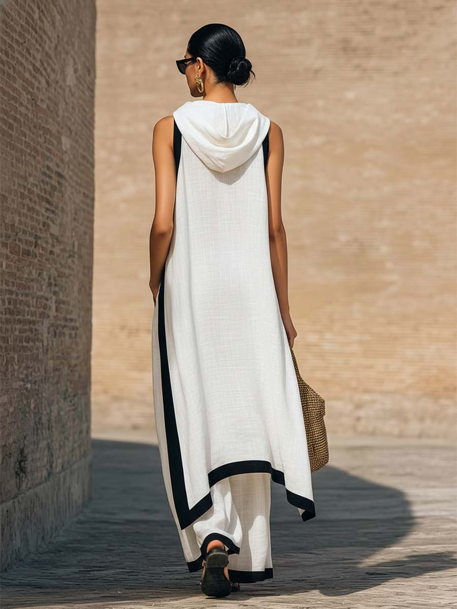 ALMA™|Conjunto Elegante en Lino y Algodón